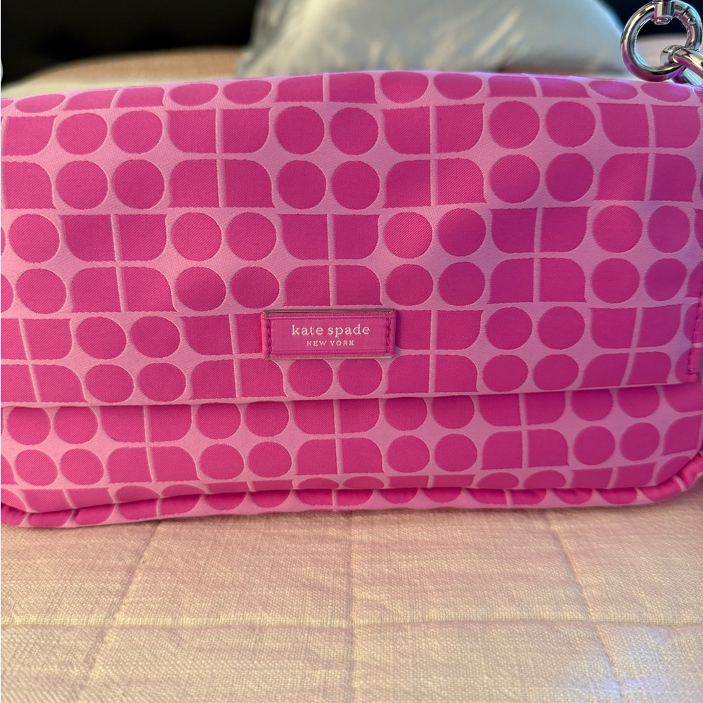 Kate Spade Pink Dotted Crossbody